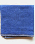 Blue Yoshii Chambray Washcloth Towel