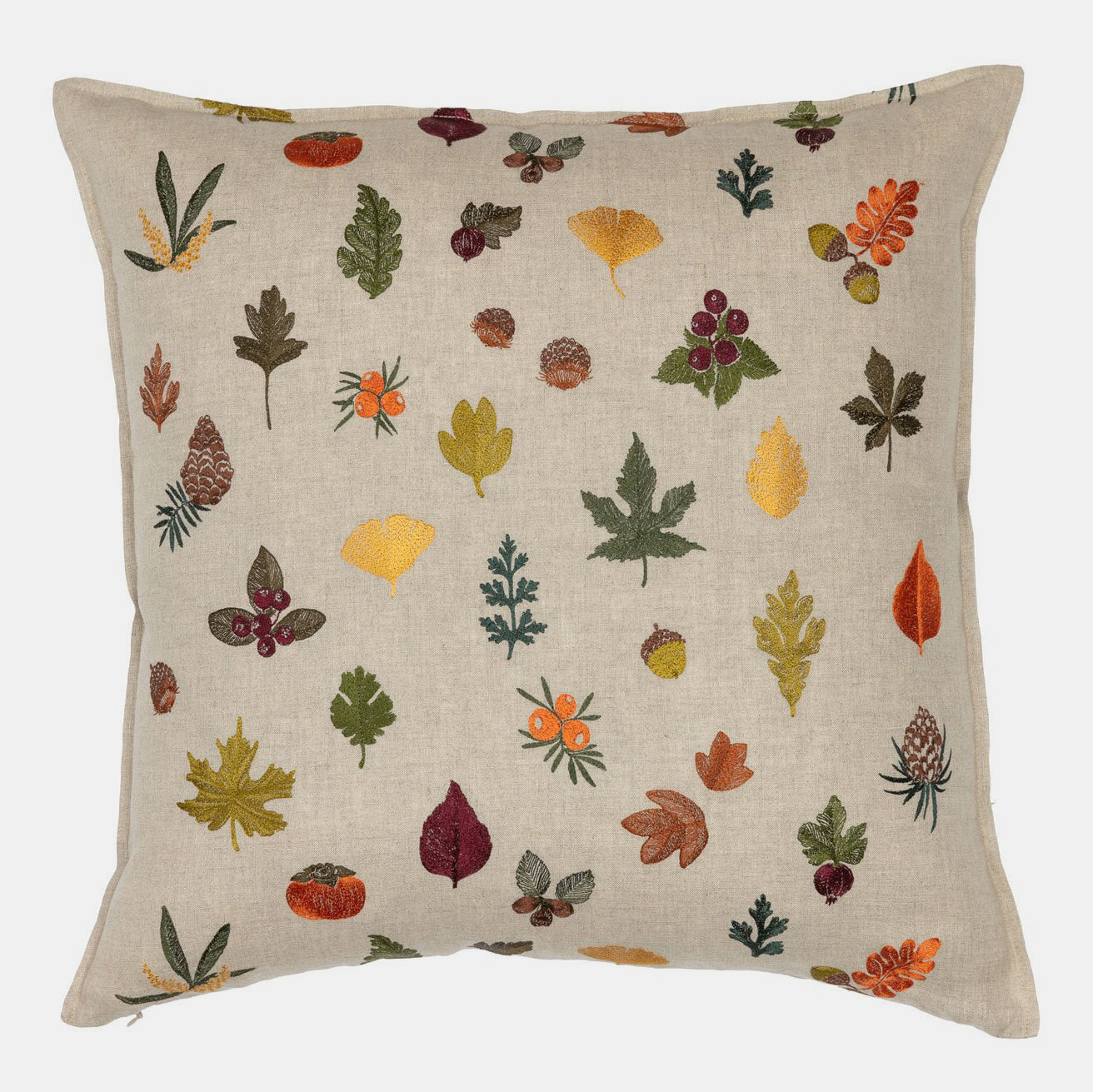 Fall Garden Pillow, square