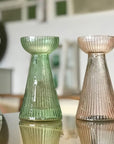 Hyacinth Pink Small Glass Vase