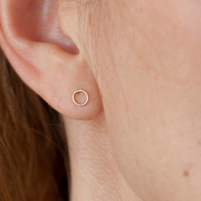 Single Circle Earring