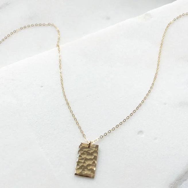 Box Charm Necklace