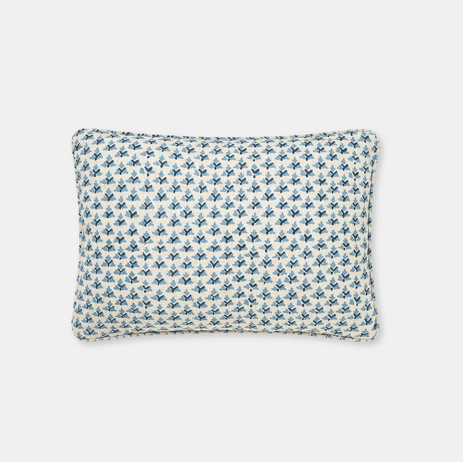 Hampi Azure Pillow, lumbar