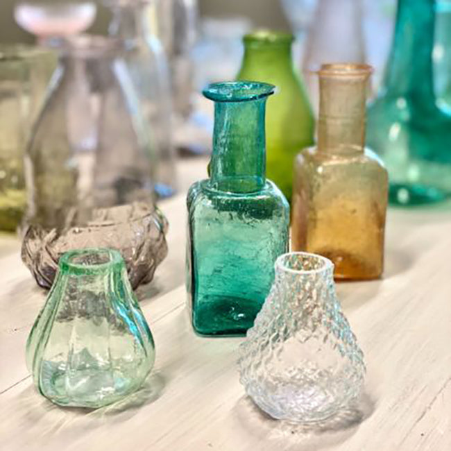 Clear Tiny Glass Vase