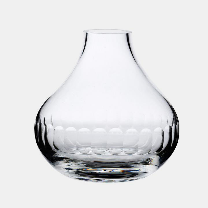 Small Crystal Vase with Lens