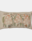 Mushroom Forest Pocket Pillow, lumbar