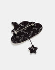 Cloud and Star Brooch