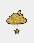 Cloud and Star Brooch