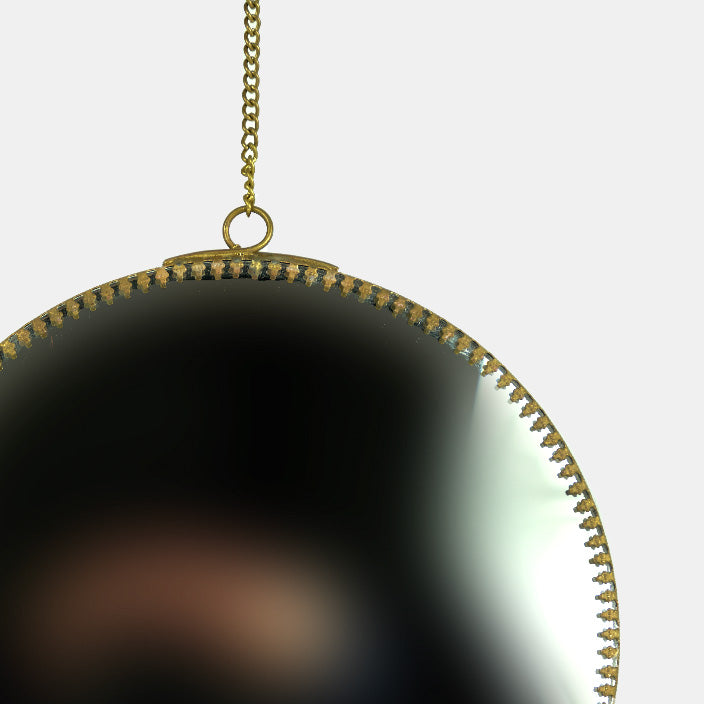 Round Hanging Mirror