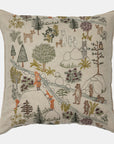 Forest Fun Pillow, square
