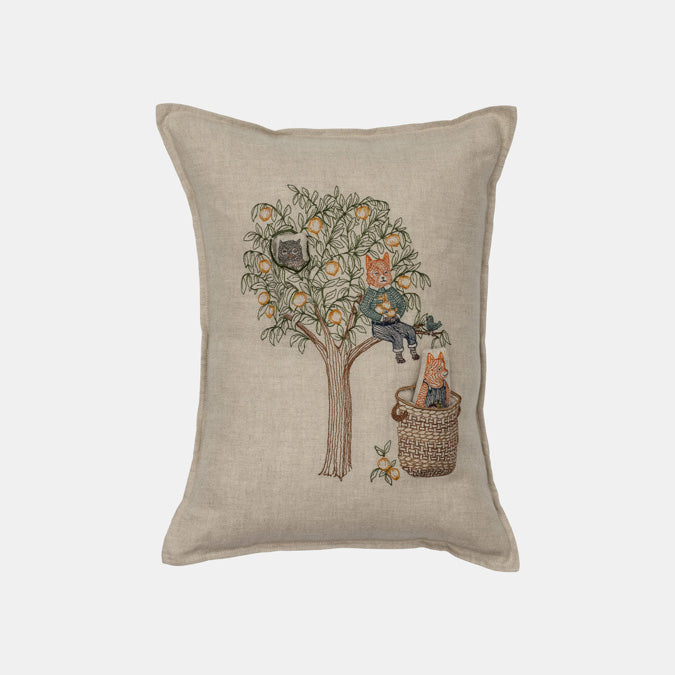 Peach Tree Pocket Pillow, lumbar
