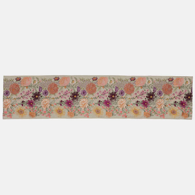 Paradise Garden Table Runner