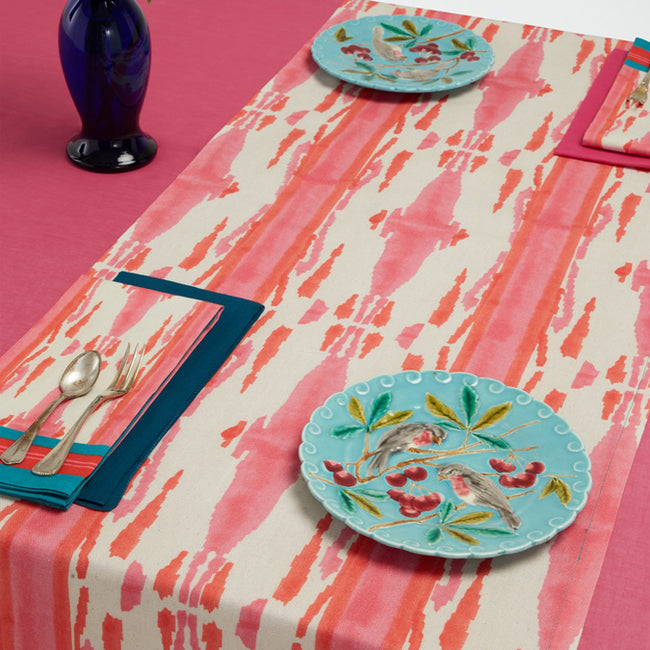 Flame Pink Table Runner