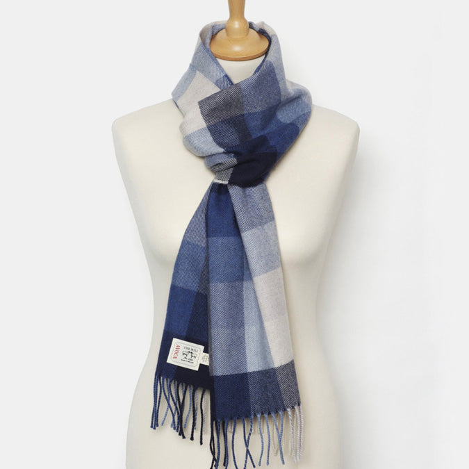 Denim Blue Merino Scarf
