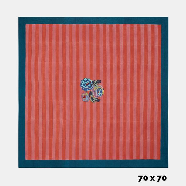 Nizam Pink Rust Tablecloth