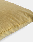 Sanibel Ginger Velvet Pillow, lumbar