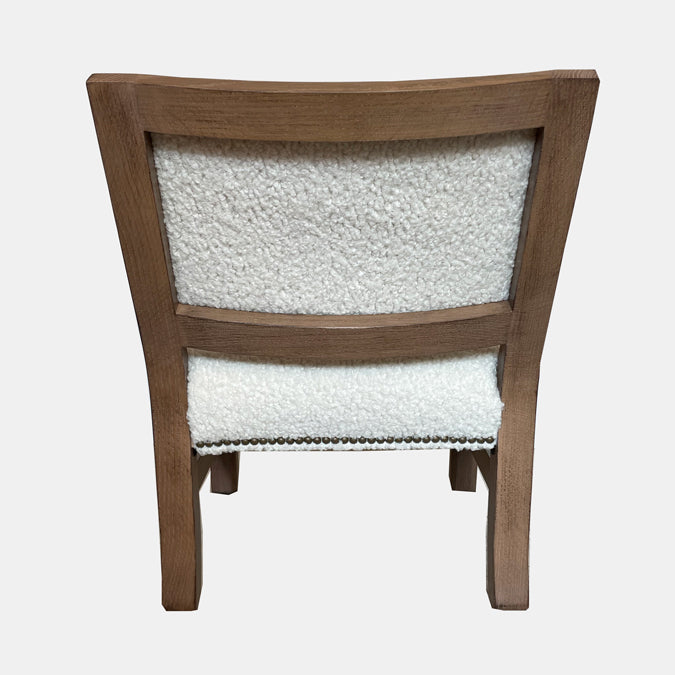 Shin Toaster Chair in Sherpa Cloud