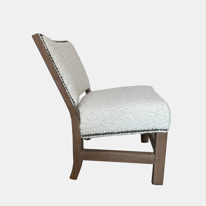 Shin Toaster Chair in Sherpa Cloud