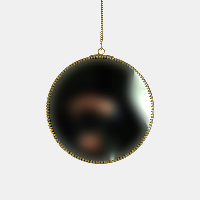 Round Hanging Mirror