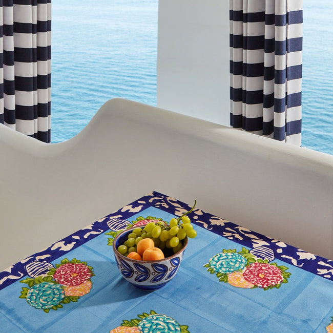 Matisse Pot Sky Cotton Tablecloth