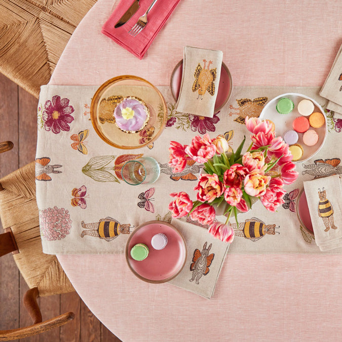 Flower Friends Table Runner