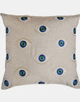 Evil Eye Pillow, square, Pillow, Coral & Tusk, Collyer's Mansion - Collyer's Mansion