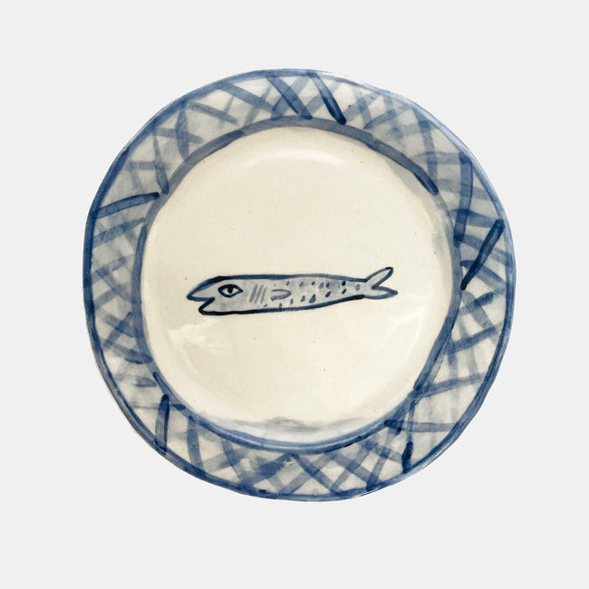 Hand-painted Salad Plate