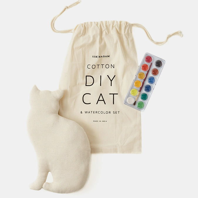 DIY Cat and Watercolor Set