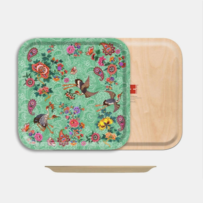 Paisley Floral Square Tray