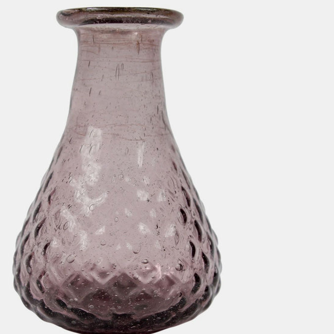 Purple Tiny Glass Vase