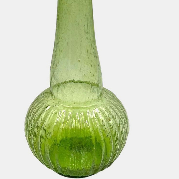 Garden Green Small Glass Vase