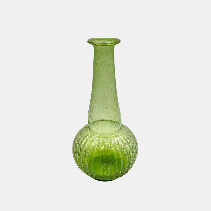 Garden Green Small Glass Vase